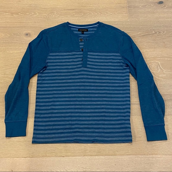 Banana Republic Other - Banana Republic Long Sleeve Henley (Blue)